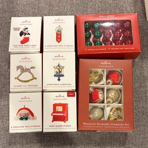 Hallmark Mini Ornament Collection